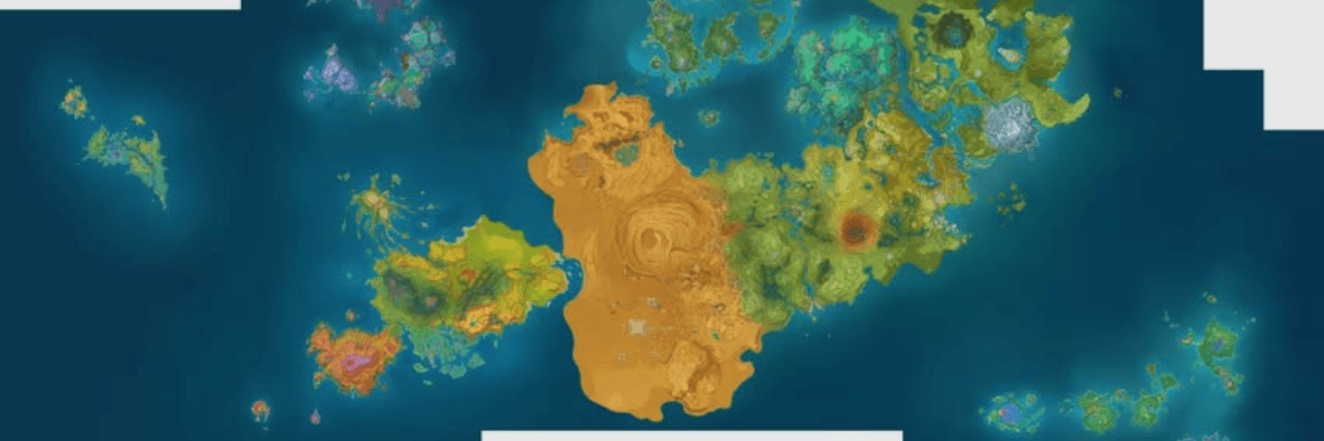 Expansión del Mapa de Genshin Impact 6.3: Explorando el Archipiélago Norte de Teyvat