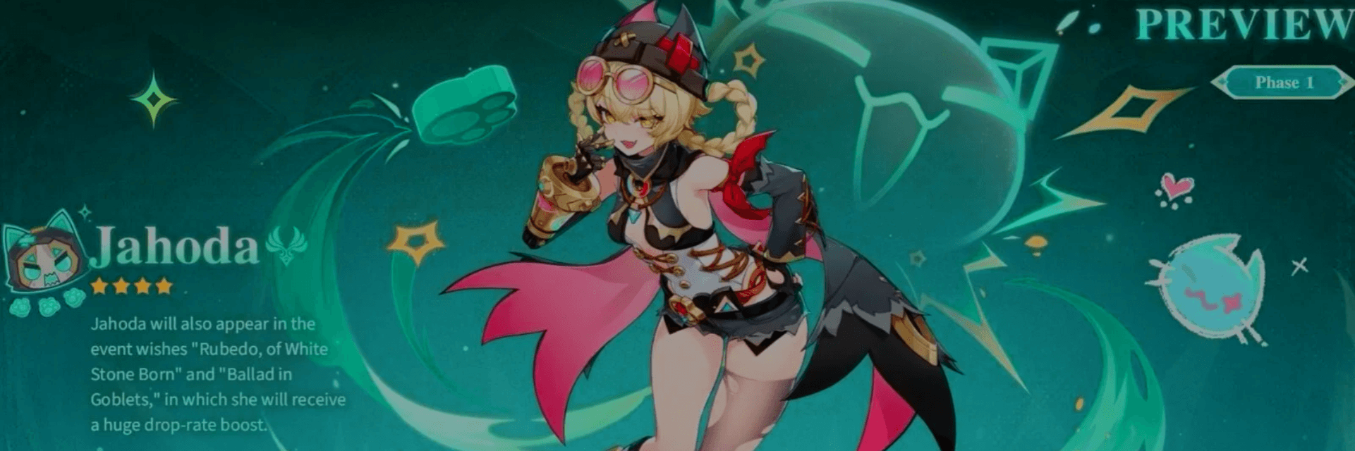 Kit de Jahoda Explicado. Nueva Sanadora Anemo Podría Convertirse en el Mejor Soporte para Equipos de Flins y Nefer