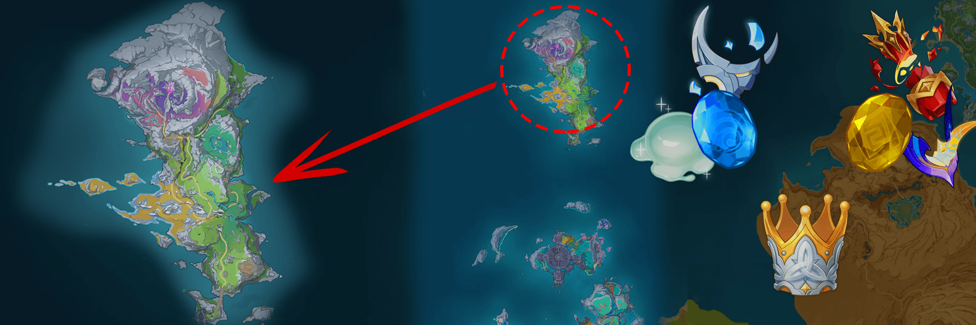 Genshin Impact 6.3 Revela Materiales de Ascensión de Columbina, Zibai e Illuga con Nuevas Estadísticas de Armas y Expansión de Nodkrai