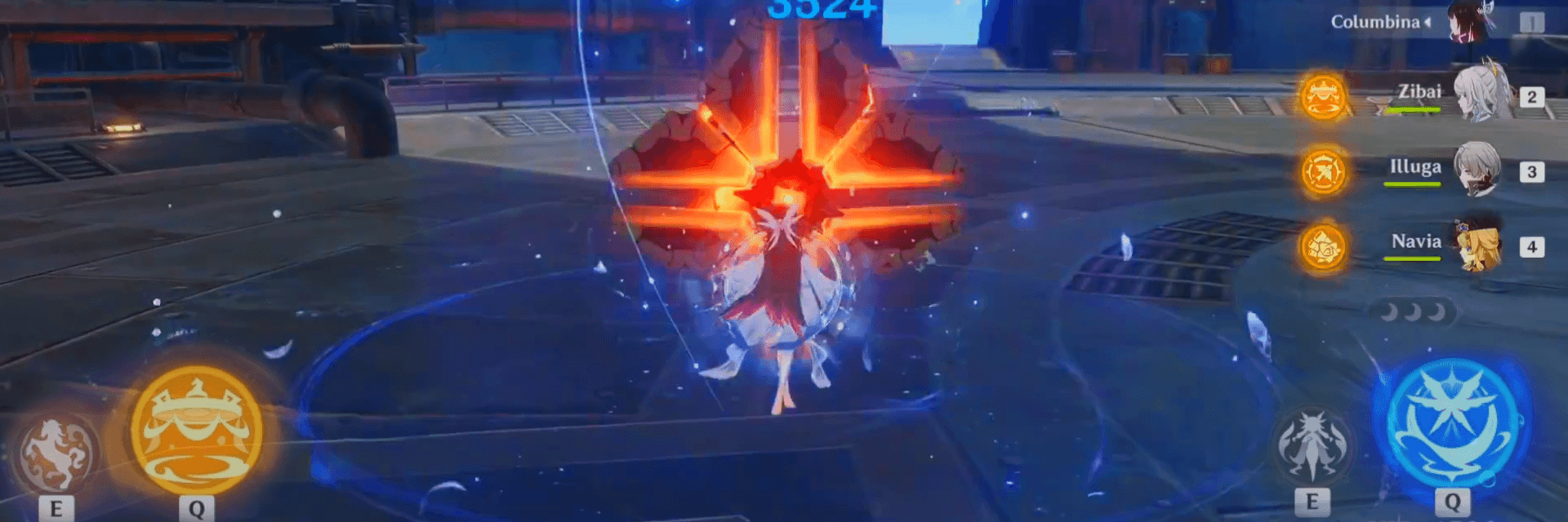 Genshin Impact 6.3 Muestra la Reacción Cristalización Lunar con Nuevos Iconos de Habilidad de Columbina y Zibai Revelados