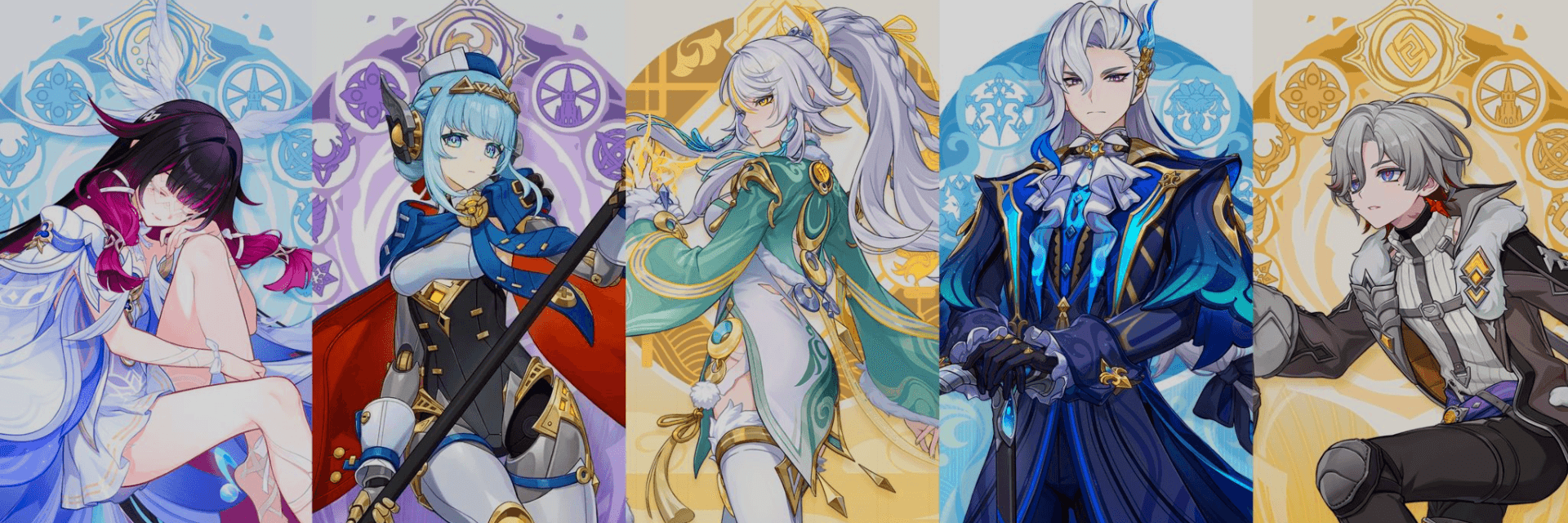 Revelados los Banners de Genshin Impact 6.3 con Columbina, Zibai e Illuga