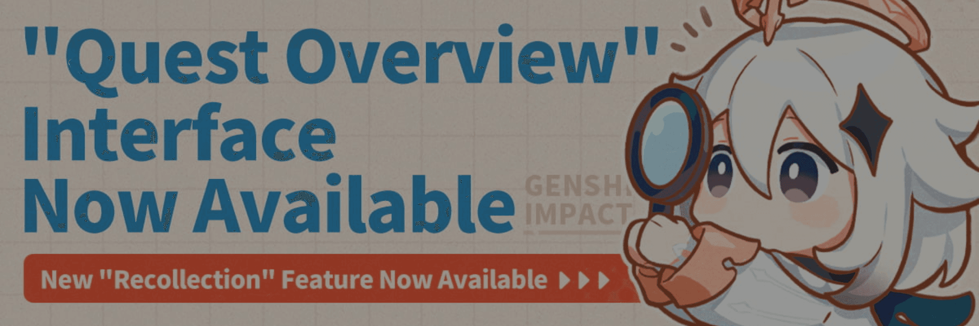 La versión “Luna IV” de Genshin Impact introduce una nueva interfaz de Resumen de misiones y la función de Recuerdos