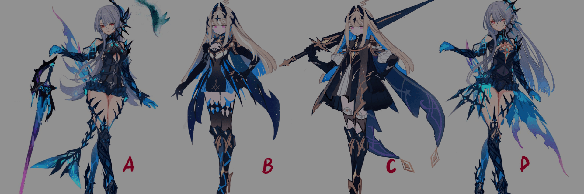 Genshin Impact Revela los Artes Conceptuales de Skirk, Mostrando la Creación Original del Personaje