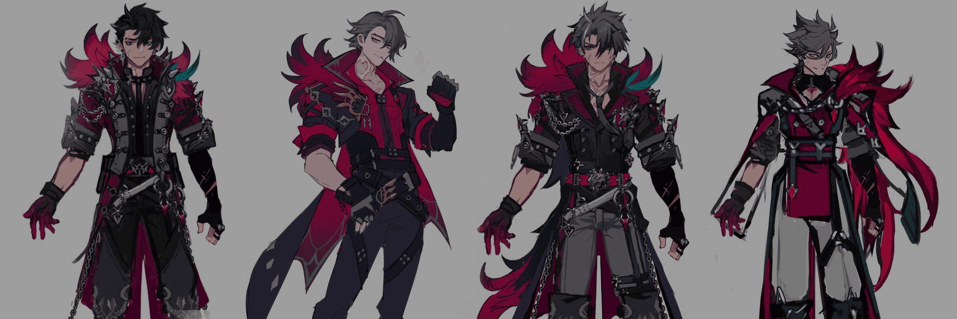 Genshin Impact revela los artes conceptuales de Wriothesley, mostrando la creación del personaje