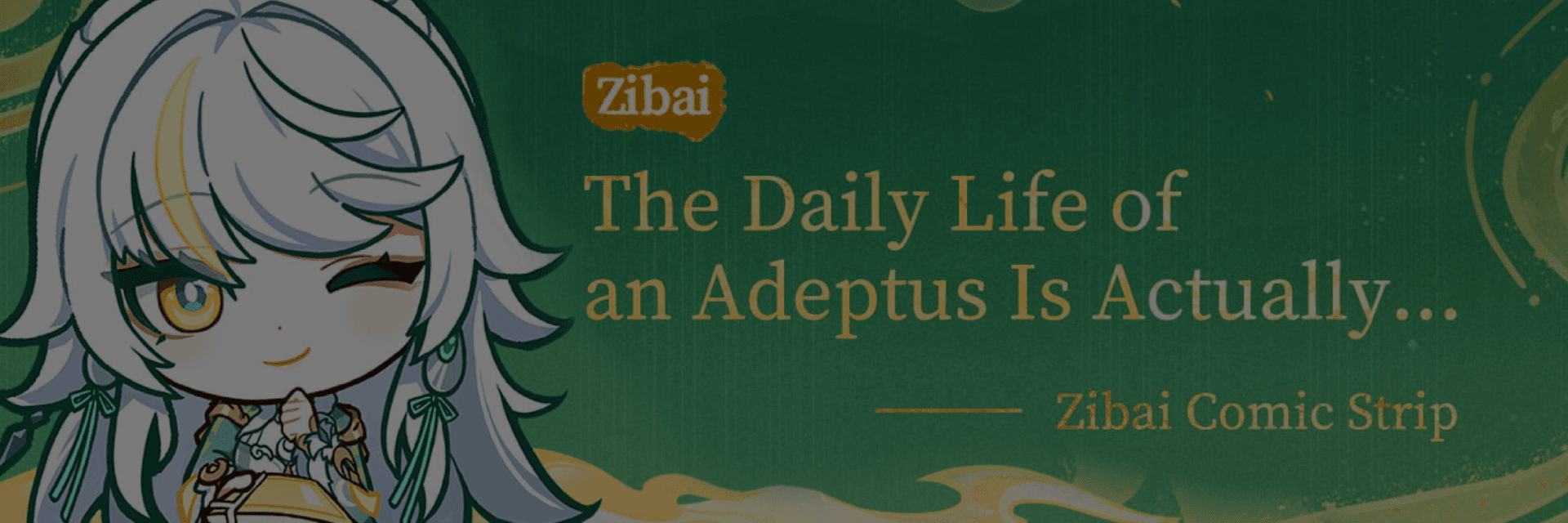 Genshin Impact Releases “The Daily Life of an Adeptus Is Actually...” Zibai Comic Strip