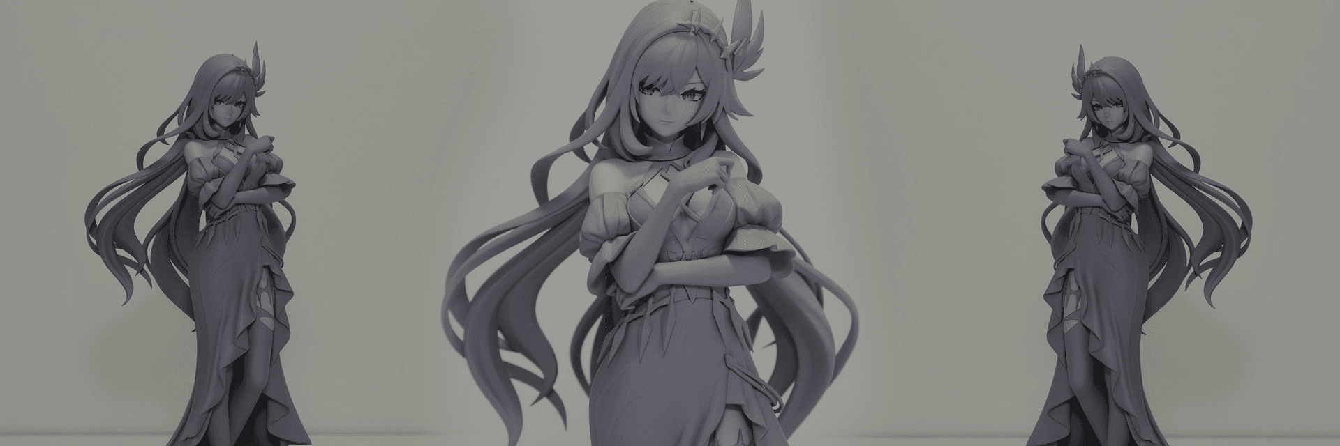 Genshin Impact x Myethos Reveals Skirk Carnival Gathering Ver. Figure Prototype at WF2026 Winter