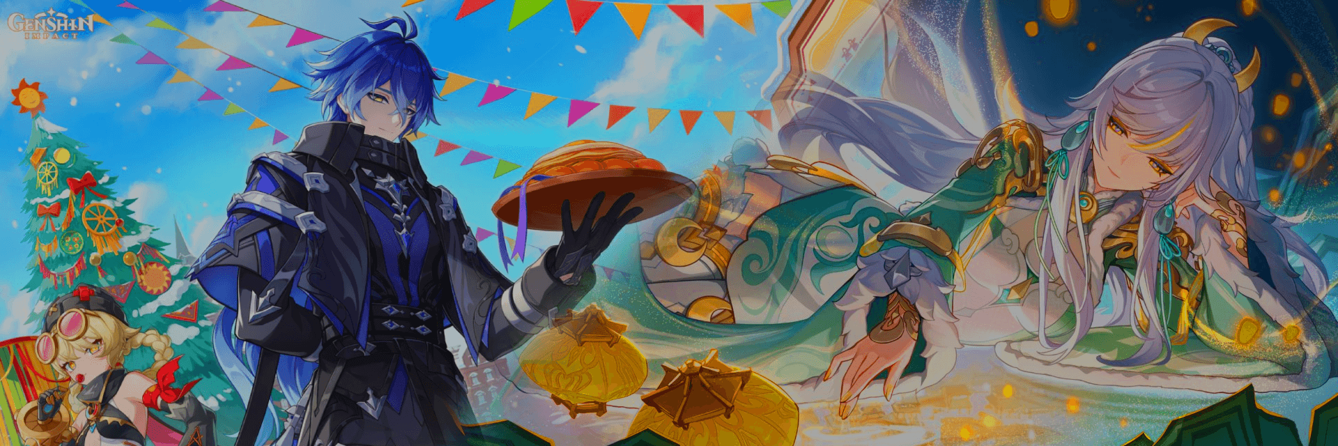 Genshin Impact celebra el Rito de la Linterna y la Maslenitsa con nuevas ilustraciones oficiales y mensajes festivos