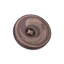 Insignia de cuervo de bronce