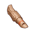 Silbato de madera del guardián