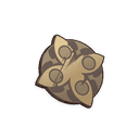 Distintivo desgastado