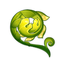 Helecho del paraíso exuberante