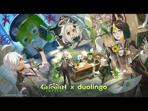 TEASER de Genshin Impact × Duolingo