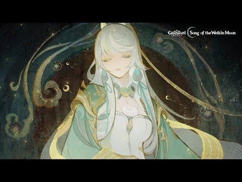 La luna entre nubes errantes