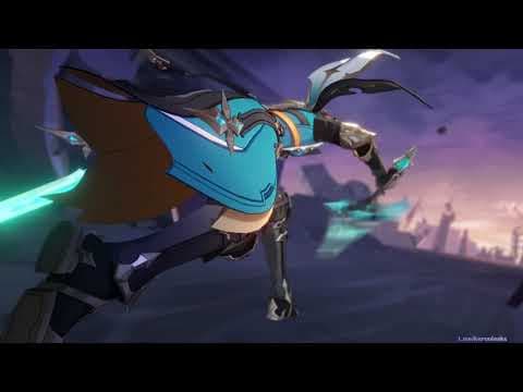 Animaciones de la habilidad definitiva de Varka con diferentes elementos