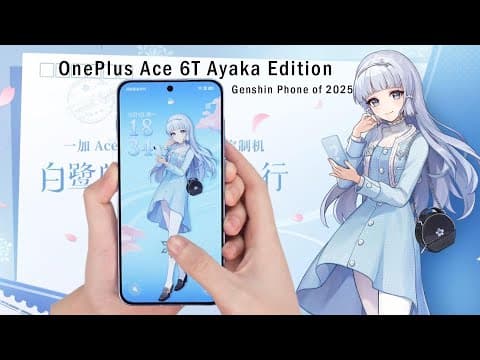 El teléfono de Genshin de 2025 (OnePlus Ace 6T)