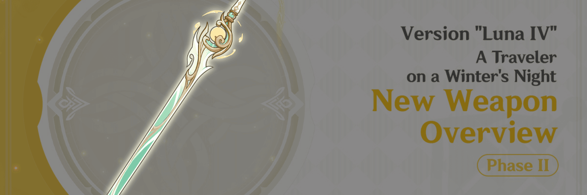 El resumen de armas de la Versión Luna IV Fase II presenta nuevo equipamiento con estadísticas refinadas, efectos únicos y una fuerte sinergia para los próximos personajes