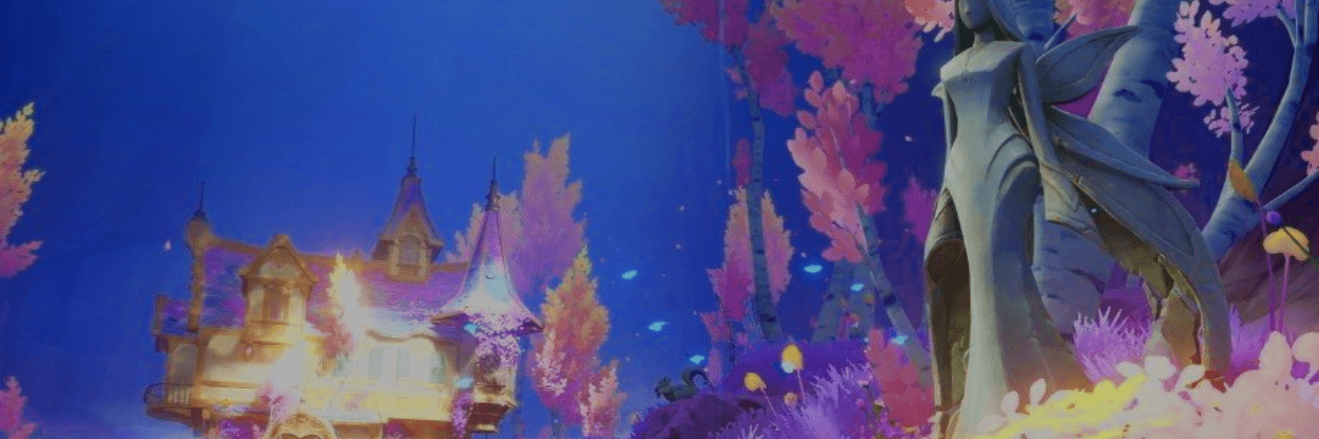 Los activos de la beta revelan un área de bosque mágico ligada a Nicole, además de actualizaciones de actores de voz en inglés que pueden reflejar cambios continuos en la producción